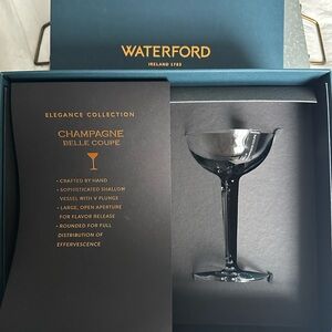 Waterford Elegance Collection Champagne Belle Coupes set of 2